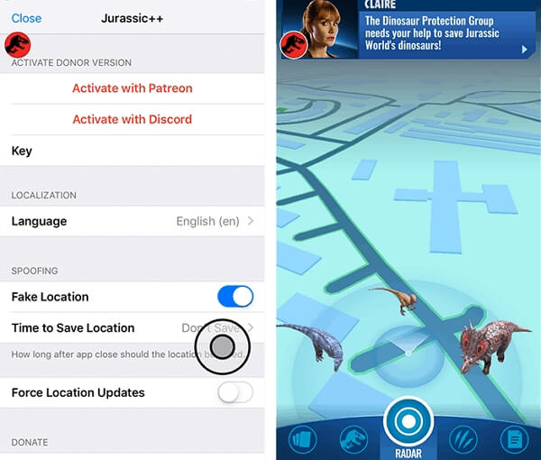 Outils de mystification de Jurassic World Alive pour iOS et Android qui fonctionnent toujours