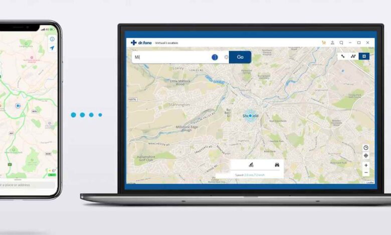 Localização virtual do Dr.Fone: A Revisão Abrangente
